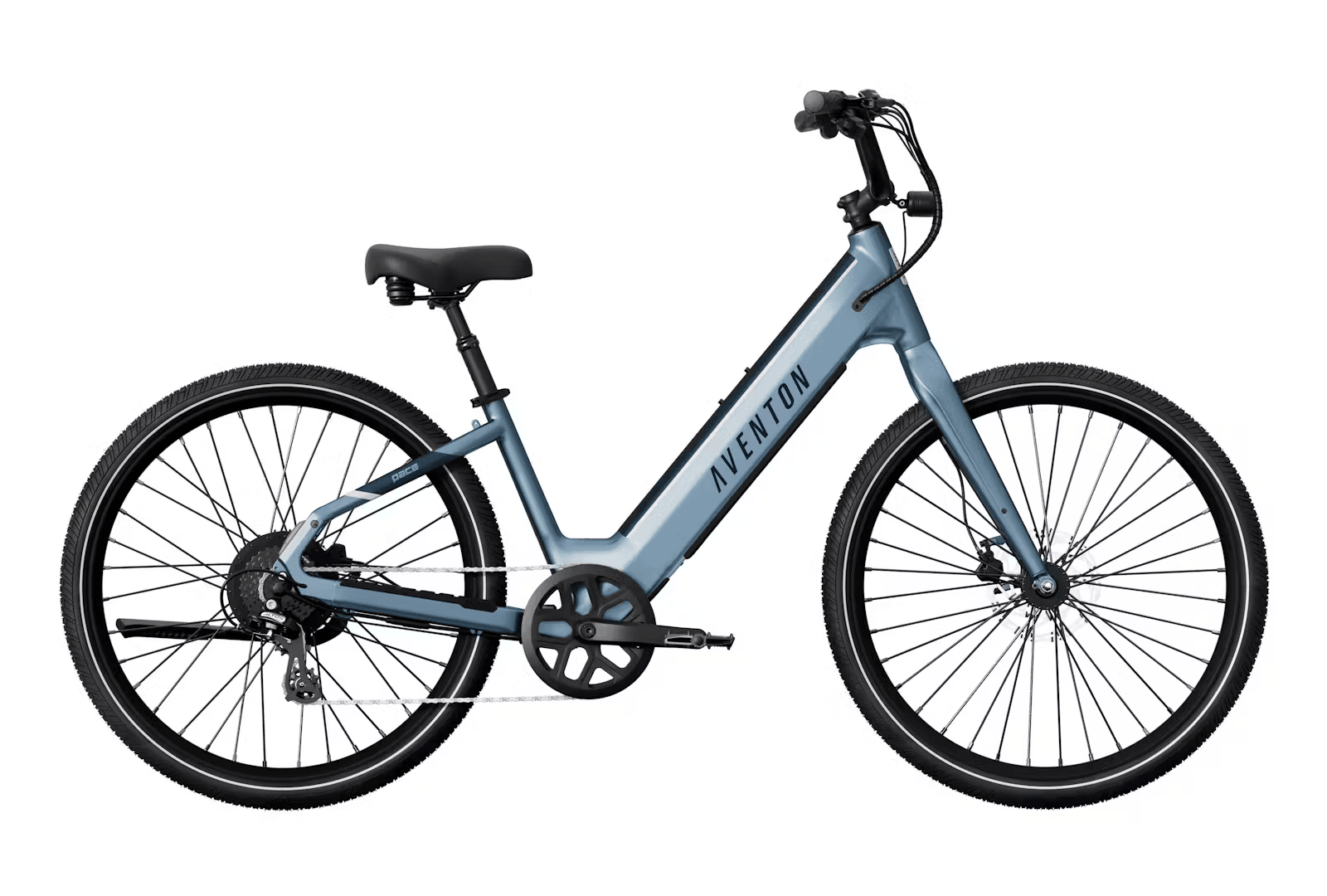 Aventon Pace 4 Step - Through E - bike - Black Girl Golf
