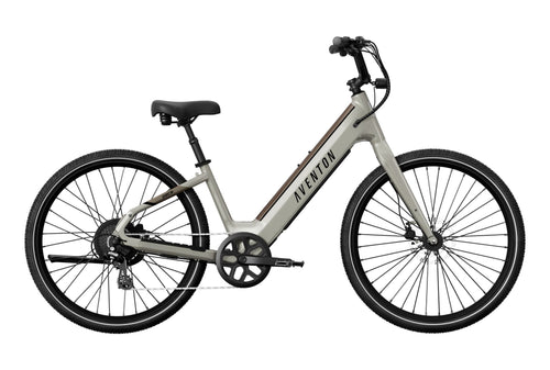 Aventon Pace 4 Step - Through E - bike - Black Girl Golf