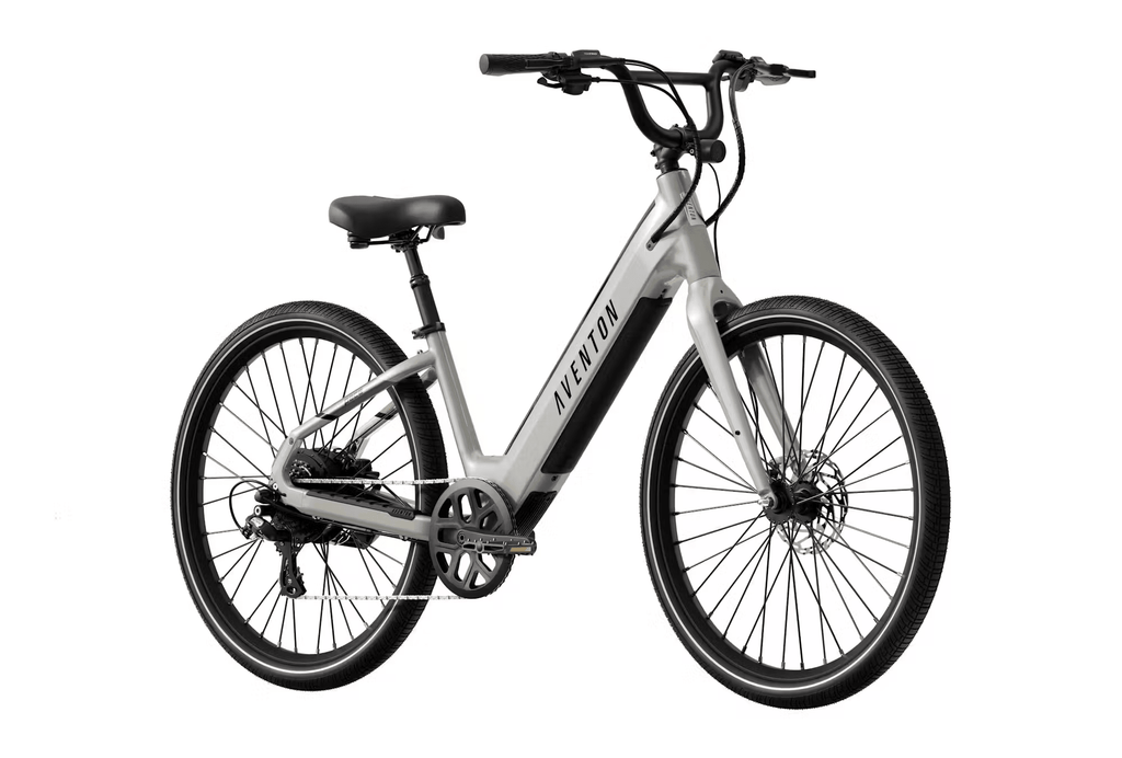 Aventon Pace 4 Step - Through E - bike - Black Girl Golf