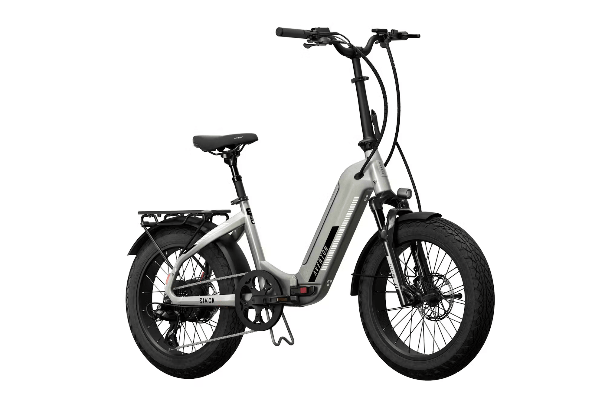 Aventon Sinch 2.5 Folding E - Bike - Black Girl Golf