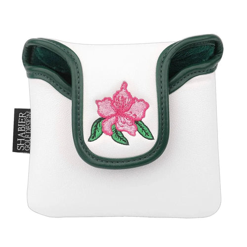 Azalea Bloom Mallet Putter Cover – Leather Edition - Black Girl Golf
