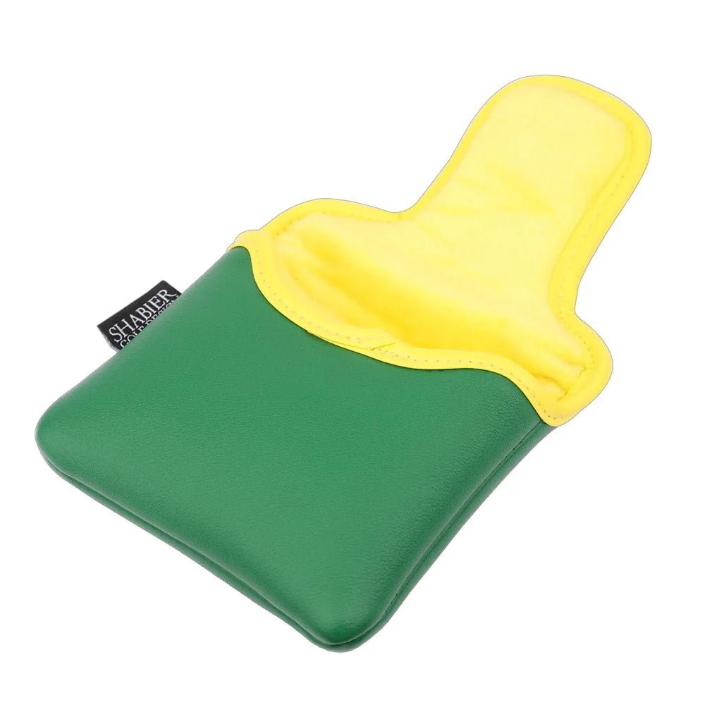 Azalea Bloom Mallet Putter Cover – Leather Edition - Black Girl Golf