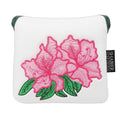 Azalea Bloom Mallet Putter Cover – Leather Edition - Black Girl Golf