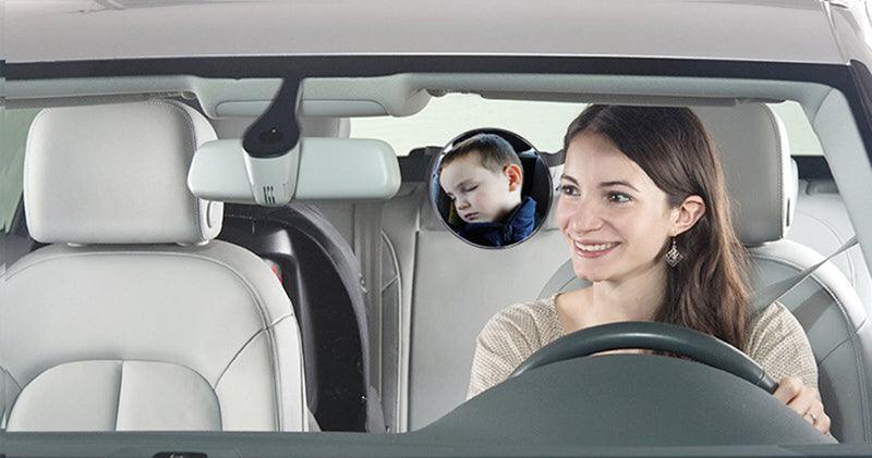Baby Car Mirror Safety View Back Seat Mirror Baby Facing Rear Ward Infant Care Square Safety Kids Adjustable Rearview Wide Car Safety Easy View Back Seat Mirror Baby Facing Rear Ward Child Infant Care Square Safety Baby Kids Monitor Car Accessories - Black Girl Golf