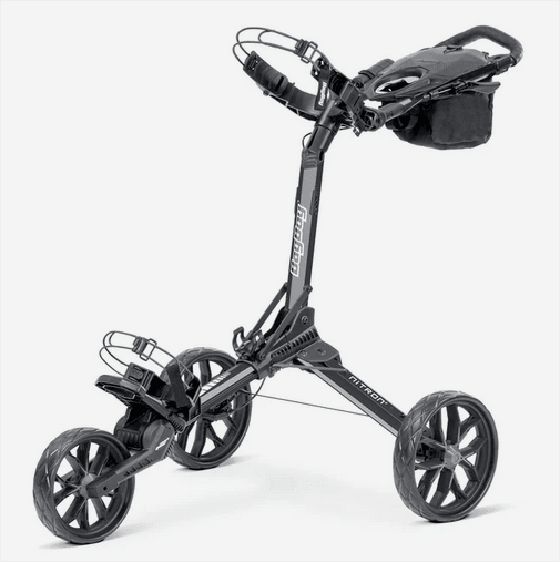 Bag Boy Nitron Auto Open Push Cart - Black Girl Golf