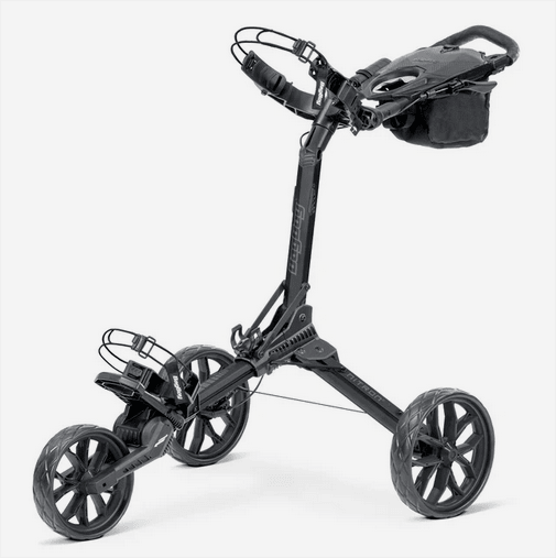 Bag Boy Nitron Auto Open Push Cart - Black Girl Golf