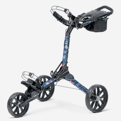 Bag Boy Nitron Auto Open Push Cart - Black Girl Golf