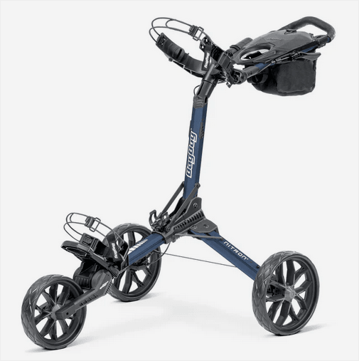 Bag Boy Nitron Auto Open Push Cart - Black Girl Golf
