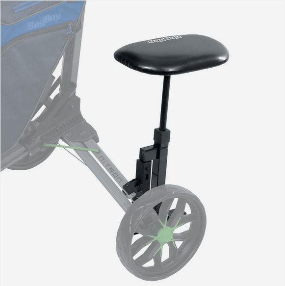Bag Boy Push Cart Seat - Black Girl Golf