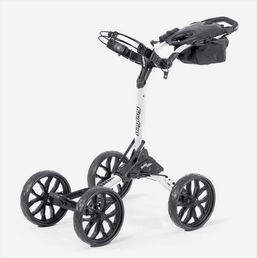 Bag Boy Quad Pro Push Cart - Black Girl Golf