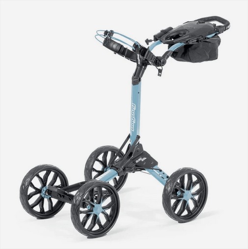 Bag Boy Quad Pro Push Cart - Black Girl Golf