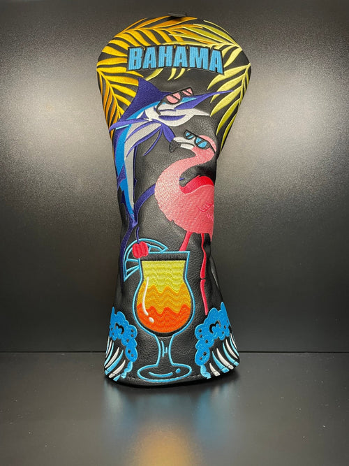 Bahama Headcover - Black Girl Golf