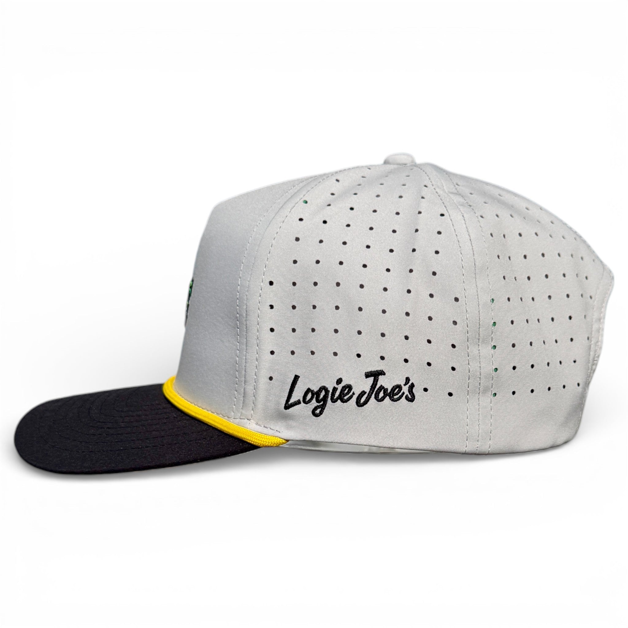 Banana Hammock Golf Hat | Snapback Cap | Built - in Magnetic Ball Marker Holder + Marker Included | Adjustable | One Size - Black Girl Golf