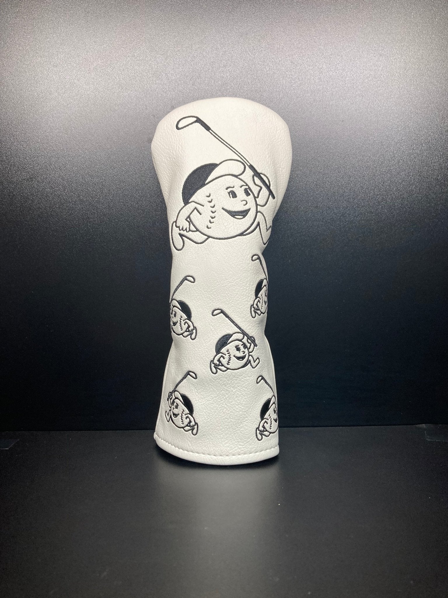 Baseball Golfer Headcover - Black Girl Golf