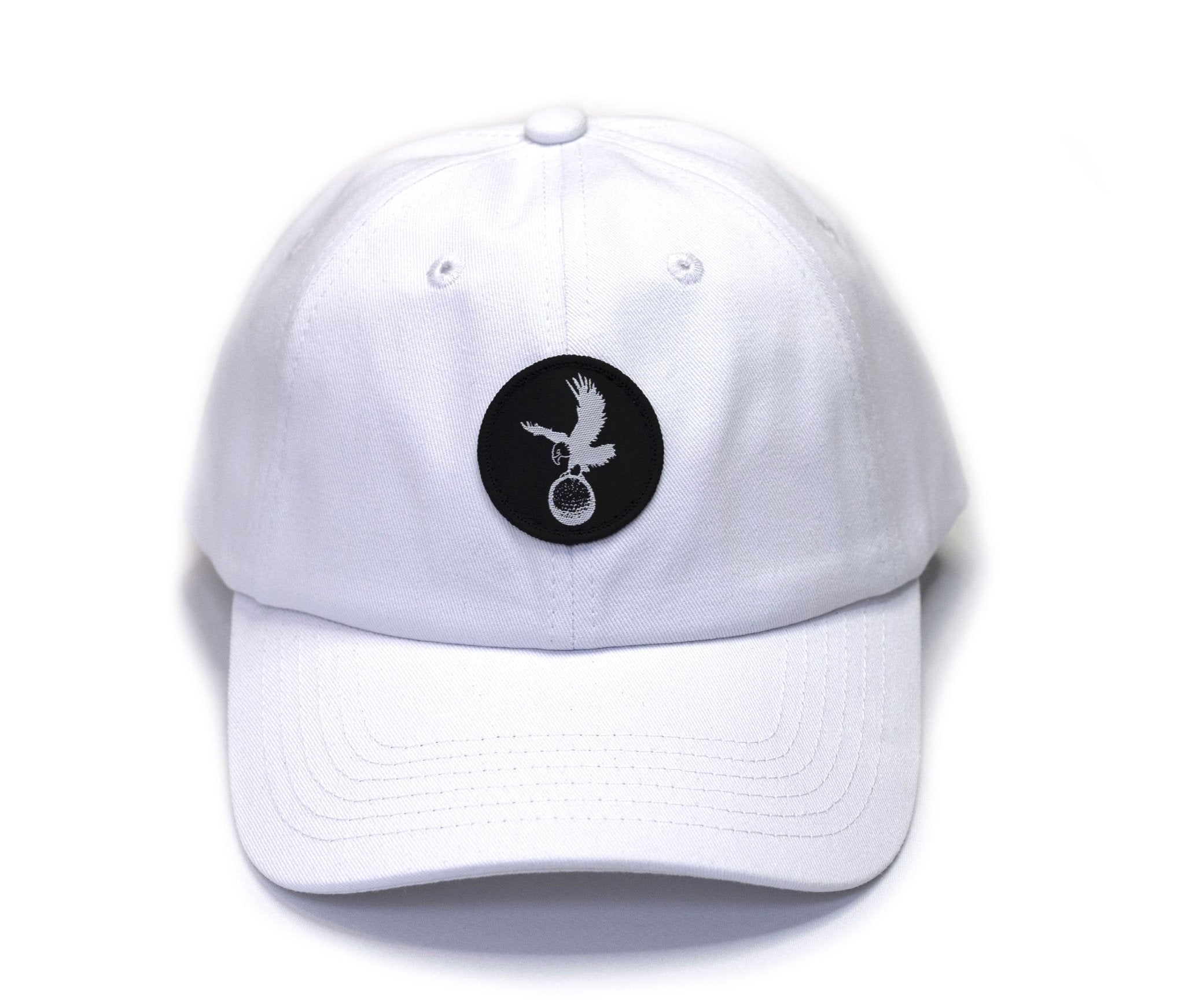 Baseball Hat - White Icon - Black Girl Golf