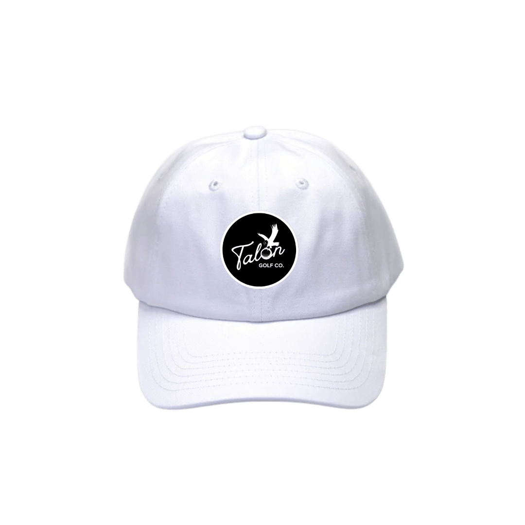 Baseball Hat - White Logo - Black Girl Golf
