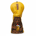 Bear With a Beer Headcover - Black Girl Golf