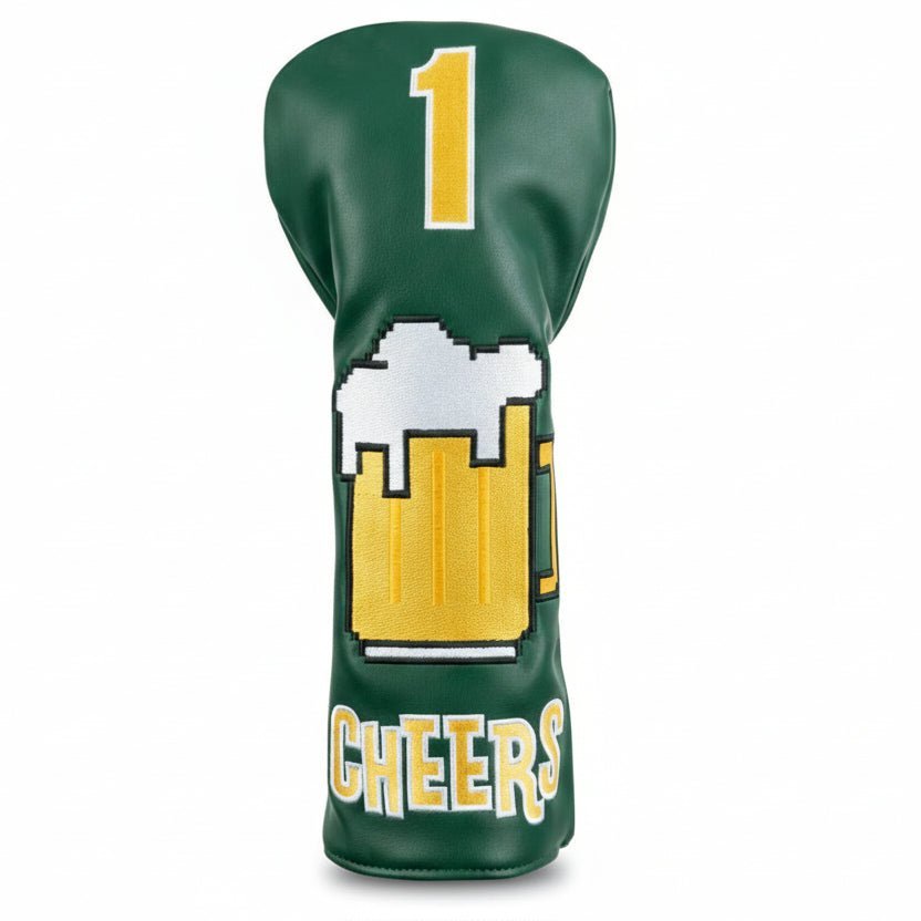 Beer Cheers Headcover - Black Girl Golf