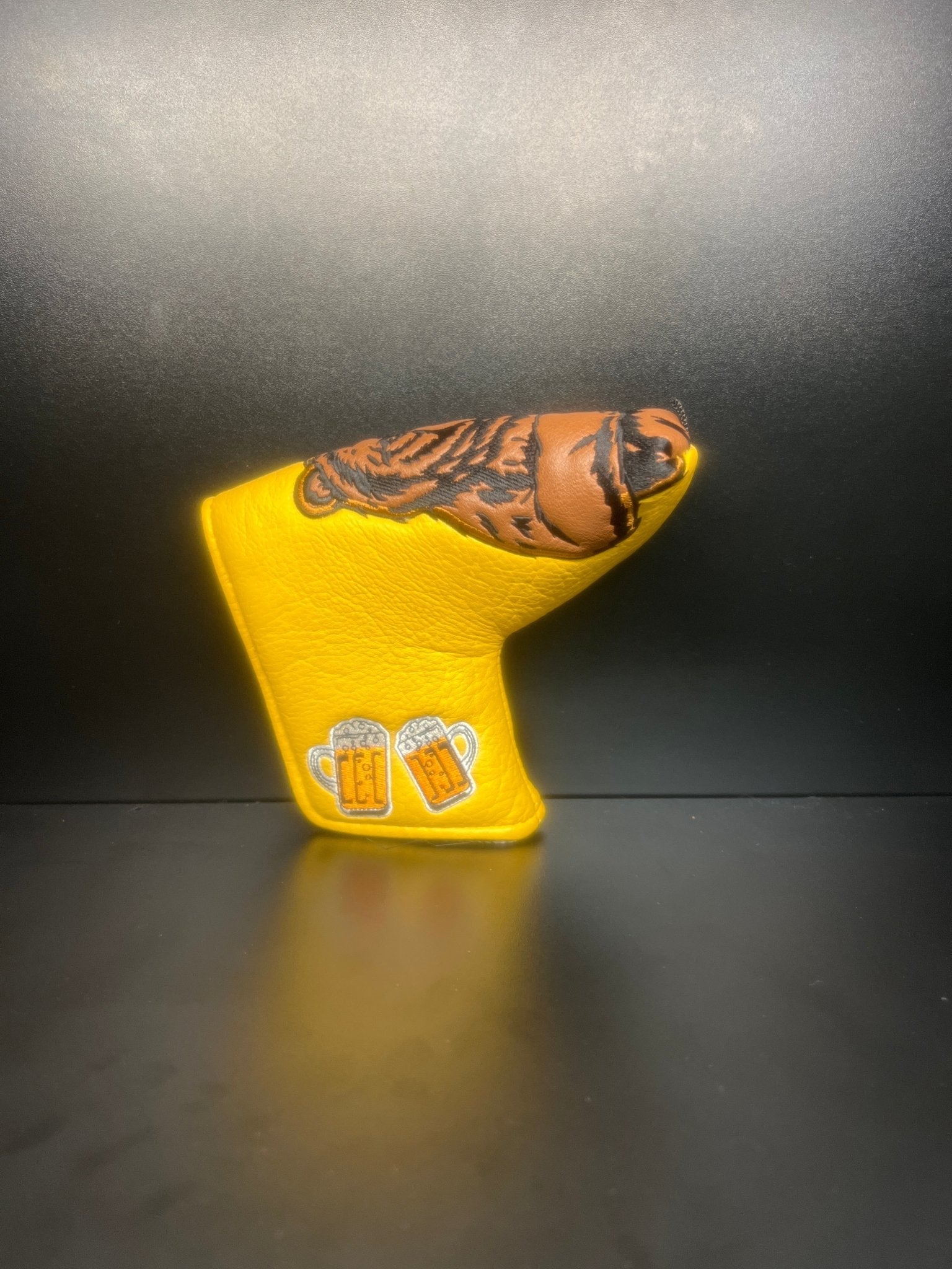 Beer Drinking Bear Headcover - Black Girl Golf
