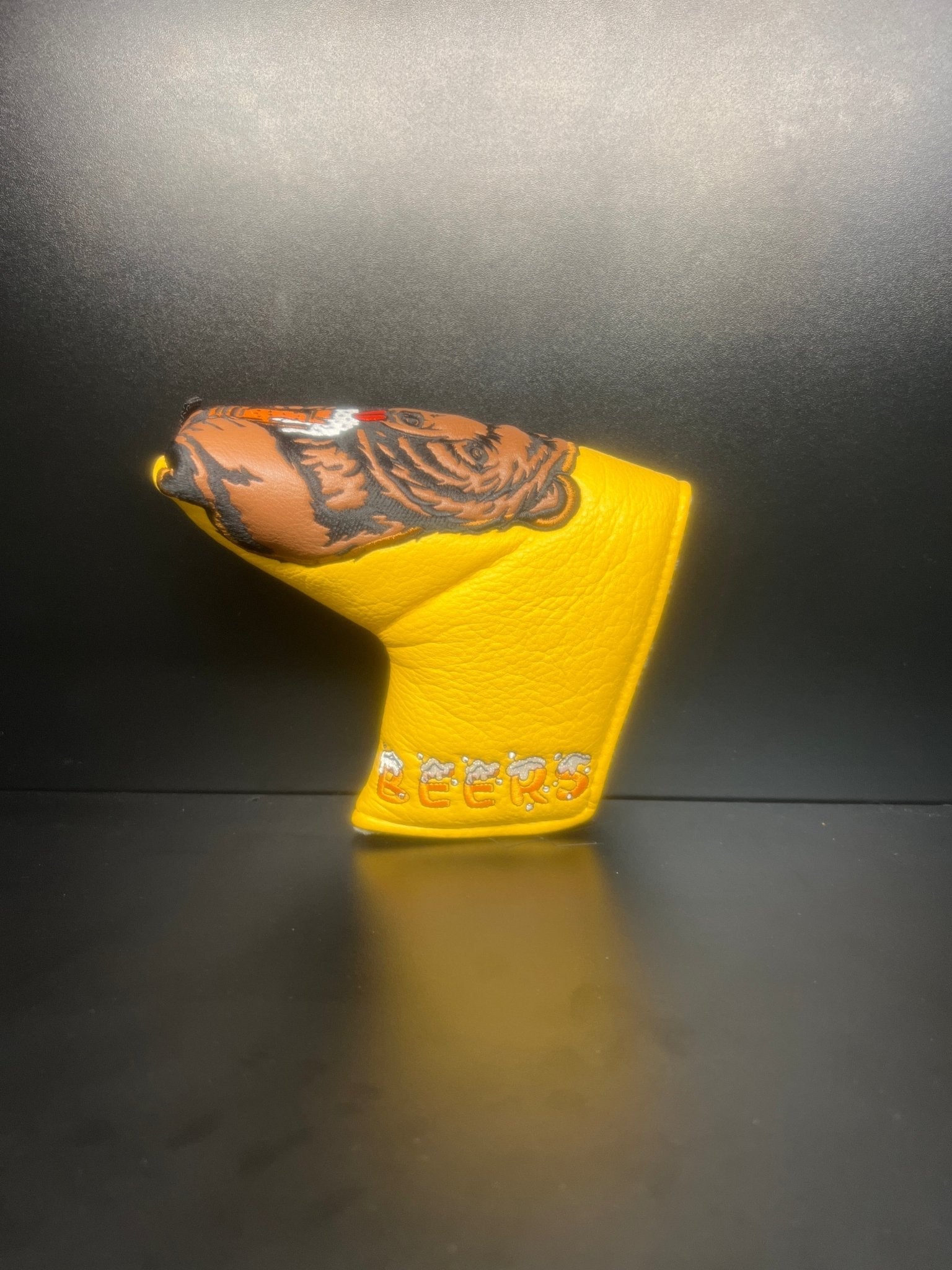 Beer Drinking Bear Headcover - Black Girl Golf