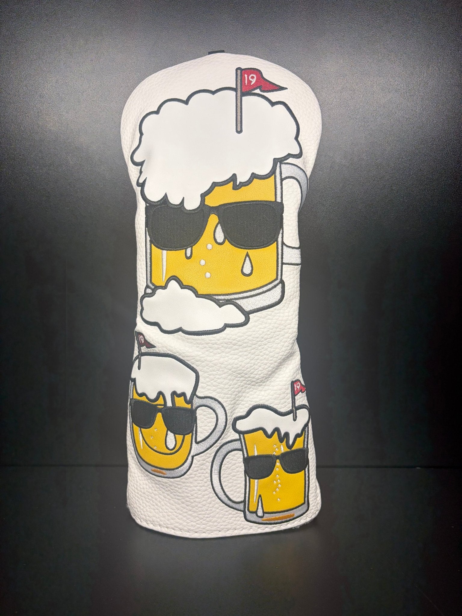 Beer on the 19th Hole Headcover - Black Girl Golf