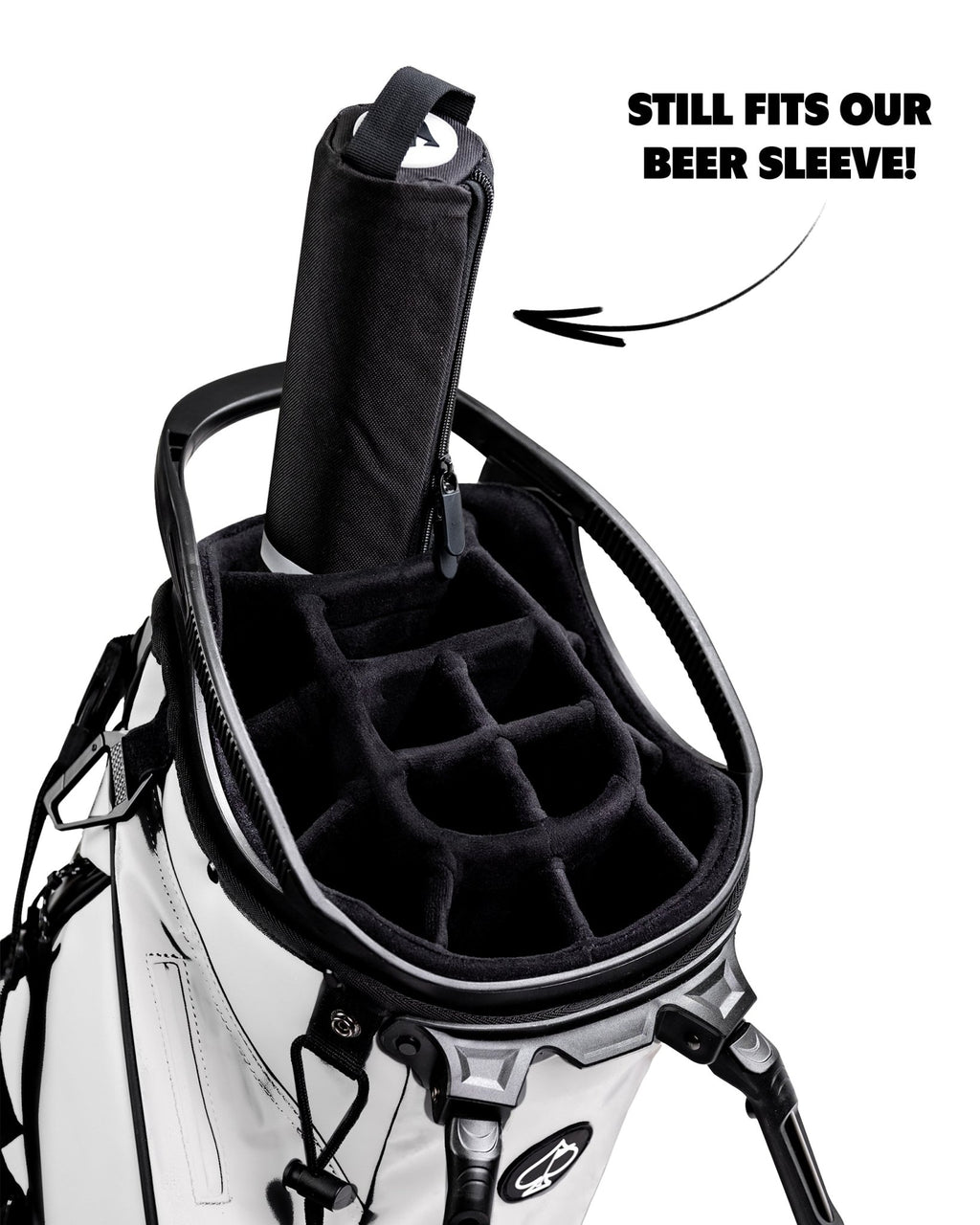 Beer Sleeve - Black - Black Girl Golf