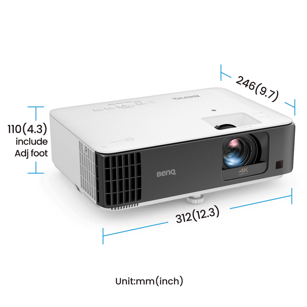 BenQ TK700ST 4K HDR 3000lm Short Throw Golf Projector - Black Girl Golf