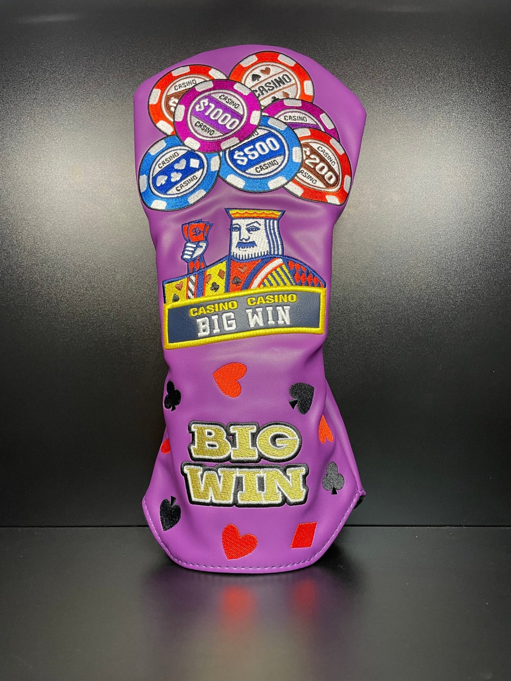 Big Win Casino Headcover - Black Girl Golf