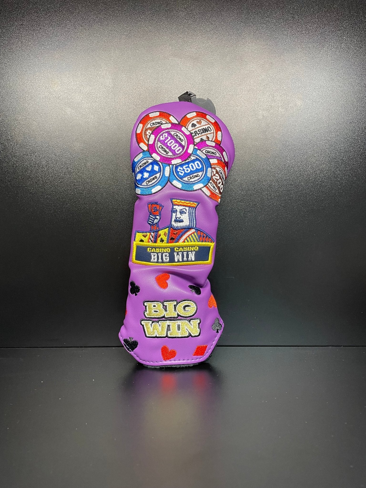 Big Win Casino Headcover - Black Girl Golf
