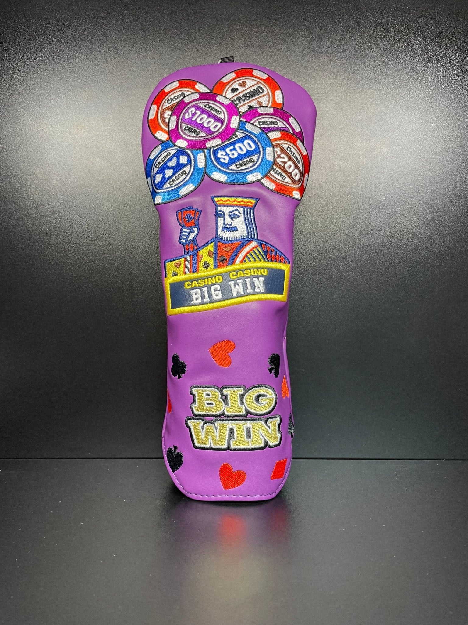 Big Win Casino Headcover - Black Girl Golf