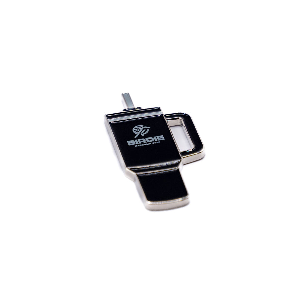 BIRDIE Ball Marker - Black - Black Girl Golf