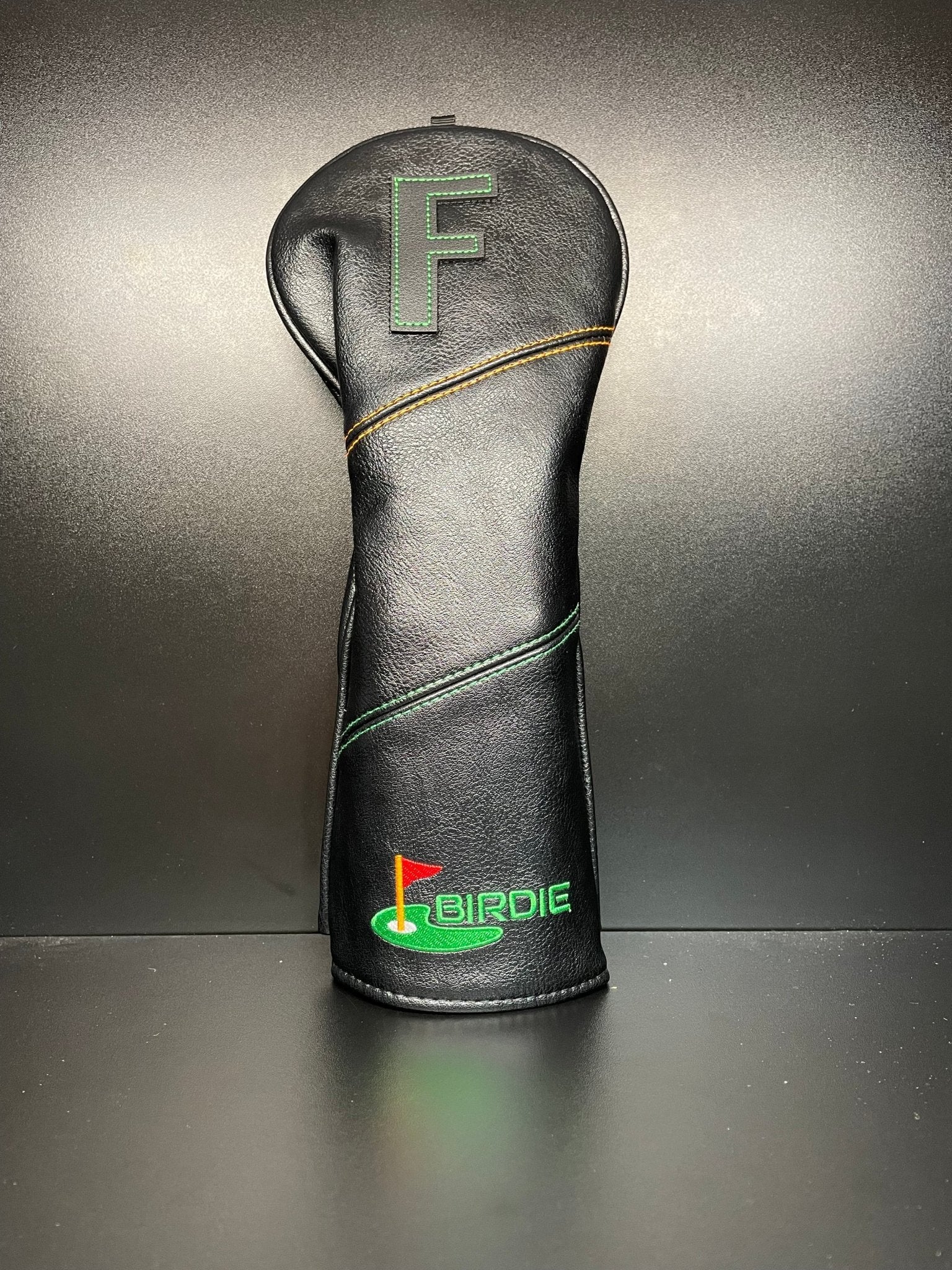 BIRDIE Stitched Headcover 2.0 - Black Girl Golf