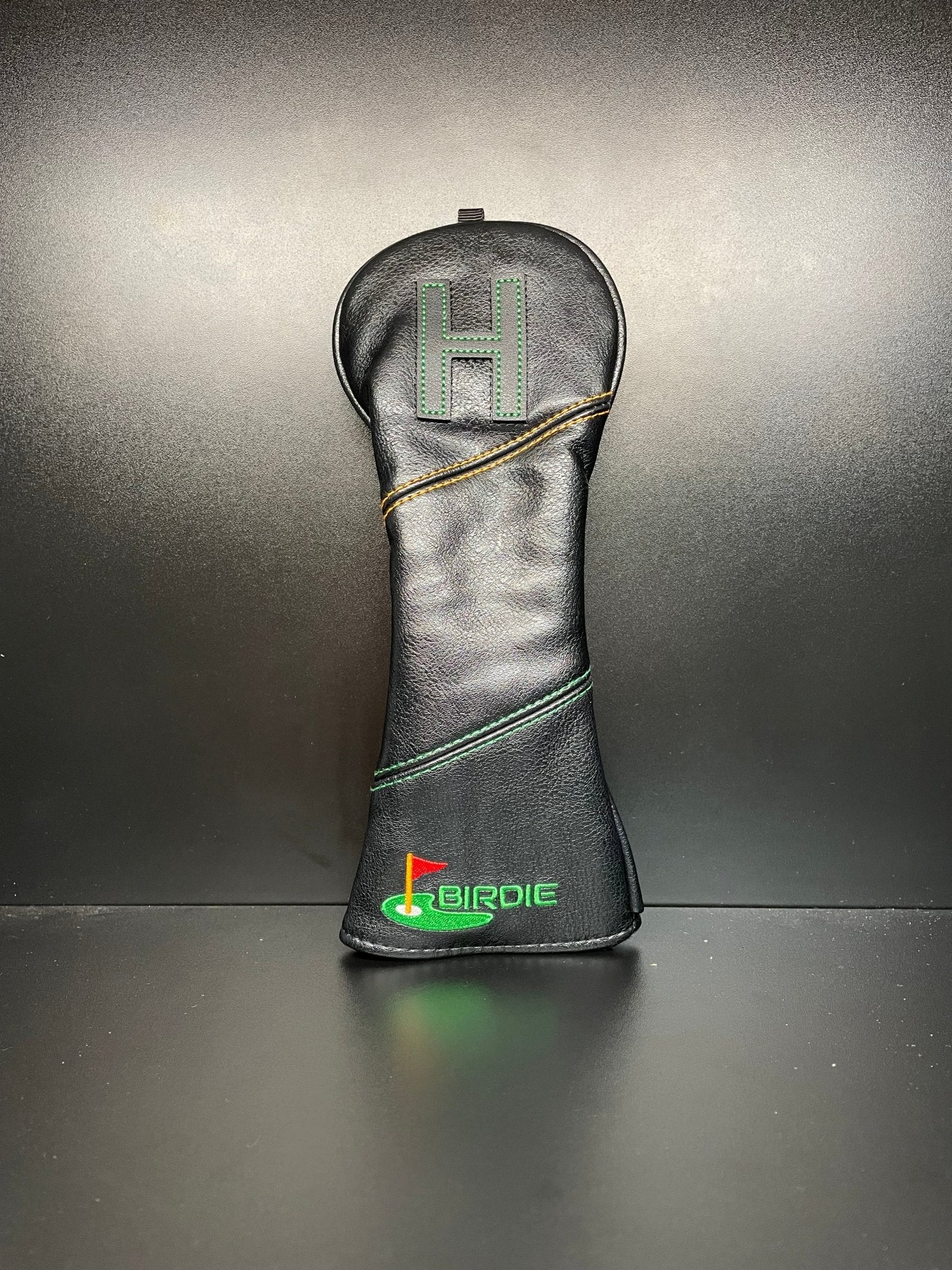 BIRDIE Stitched Headcover 2.0 - Black Girl Golf