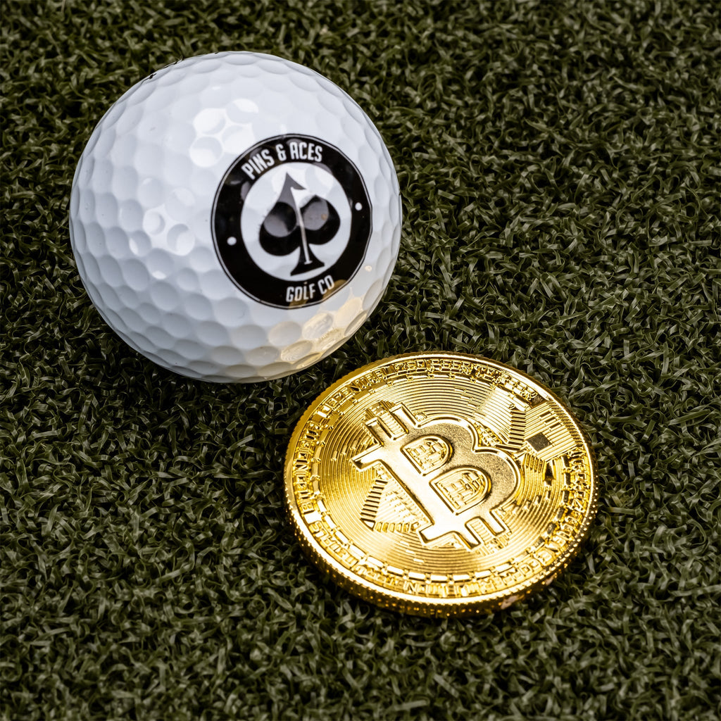 Bitcoin Ball Marker - Black Girl Golf