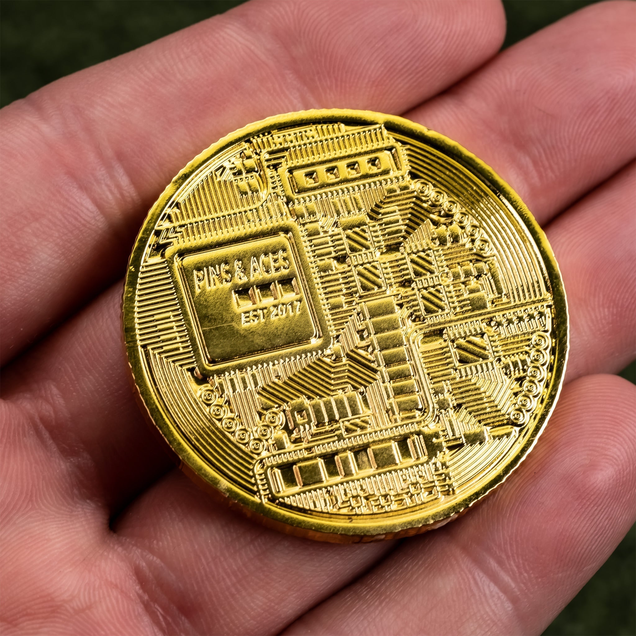 Bitcoin Ball Marker - Black Girl Golf