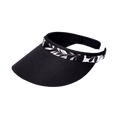 Black Forest Clip On Visor - Black Girl Golf
