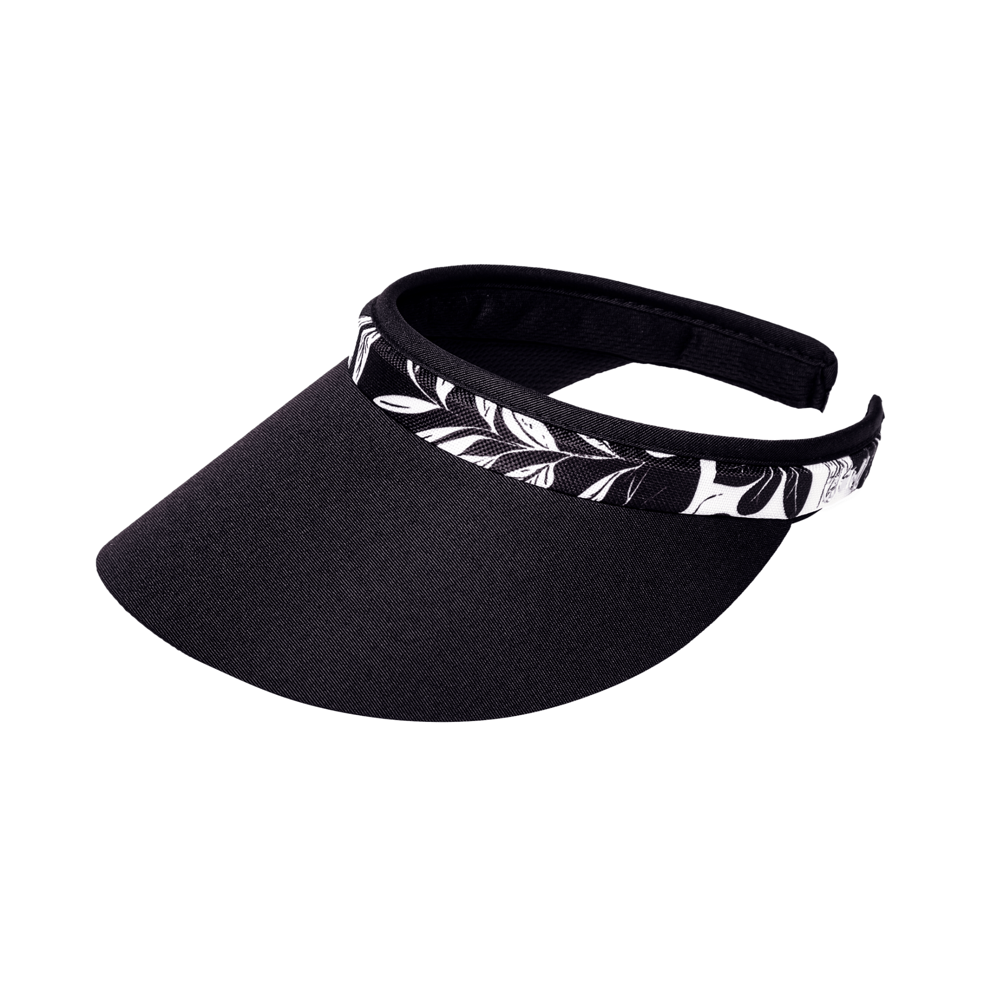 Black Forest Clip On Visor - Black Girl Golf