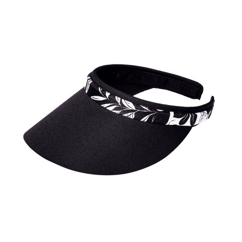 Black Forest Clip On Visor - Black Girl Golf