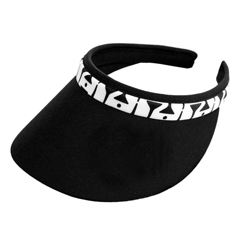 Black Tees Clip On Visor - Black Girl Golf