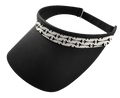 Black Tees Visor - Black Girl Golf