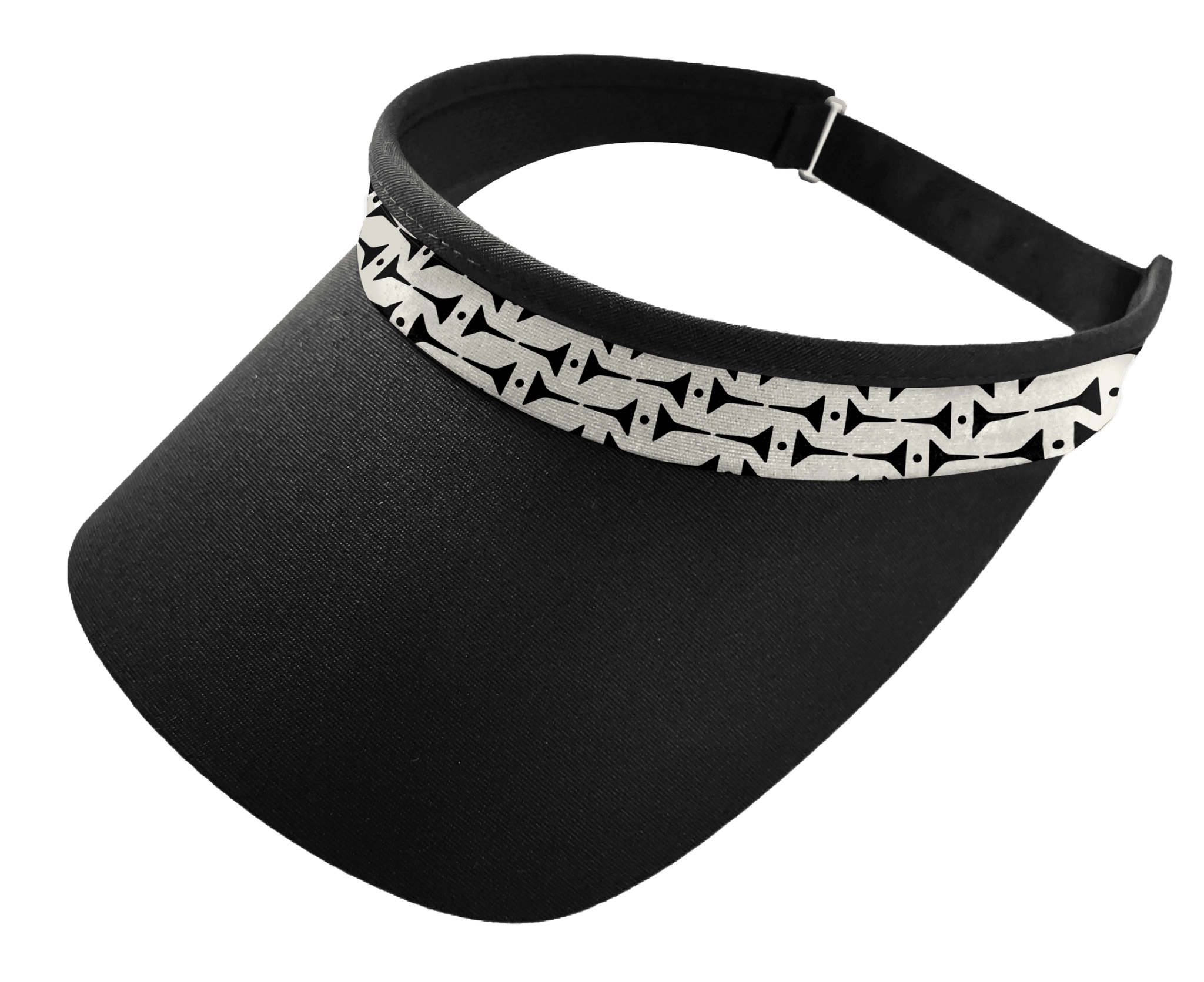 Black Tees Visor - Black Girl Golf