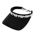 Black Tees Visor - Black Girl Golf