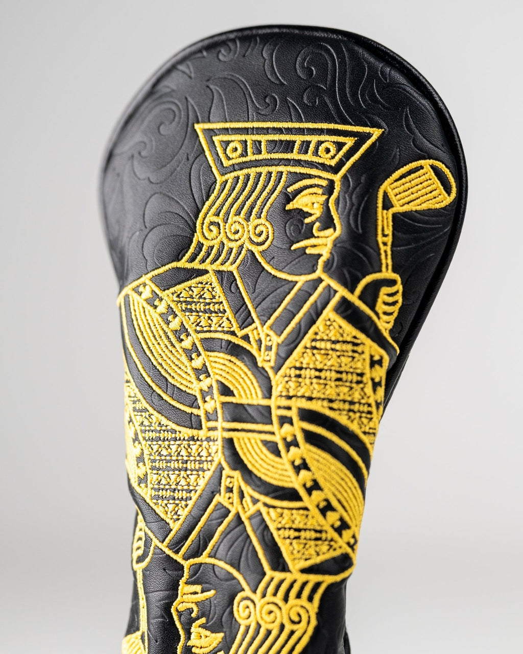 Black/Gold Jack of Spades - Hybrid Cover - Black Girl Golf