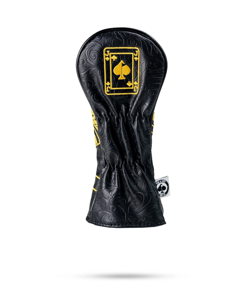 Black/Gold Jack of Spades - Hybrid Cover - Black Girl Golf