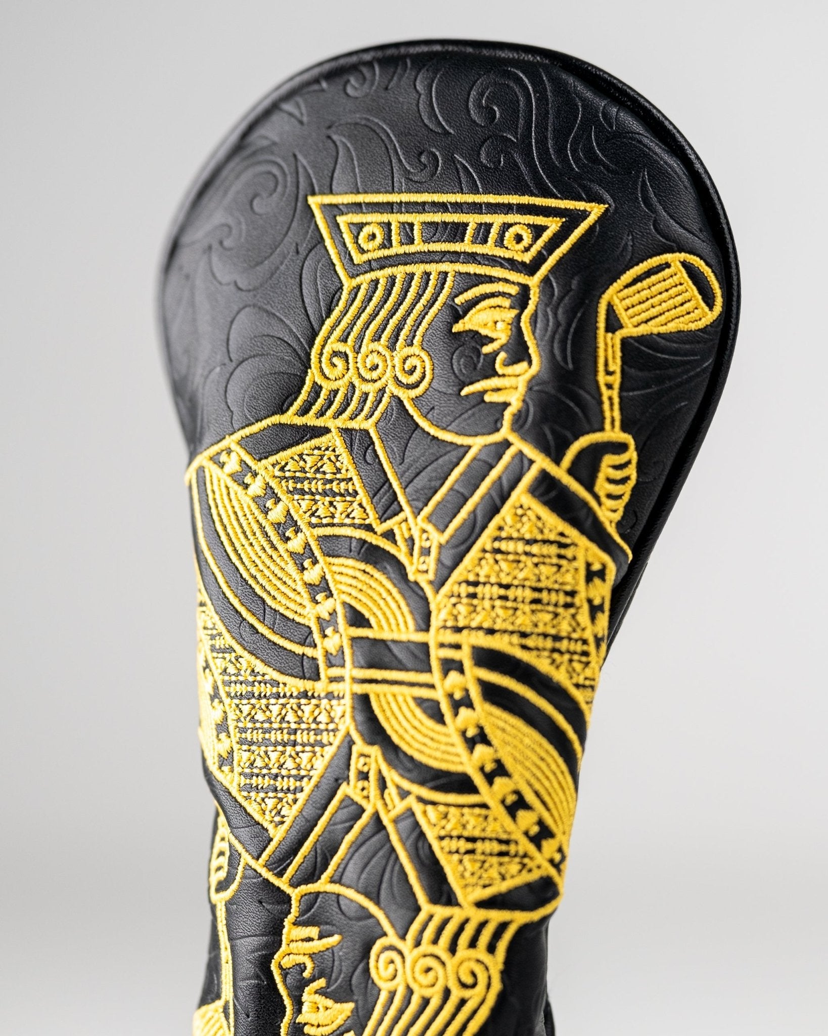 Black/Gold Jack of Spades - Hybrid Cover - Black Girl Golf