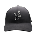 Black/Grey Eagle Performance Hat - Black Girl Golf
