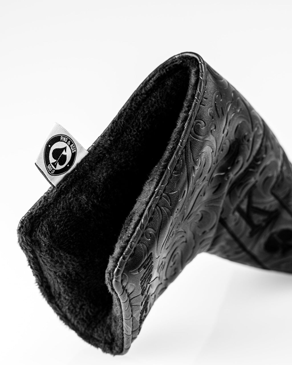 Blackout Ace of Spades - Blade Putter Cover - Black Girl Golf