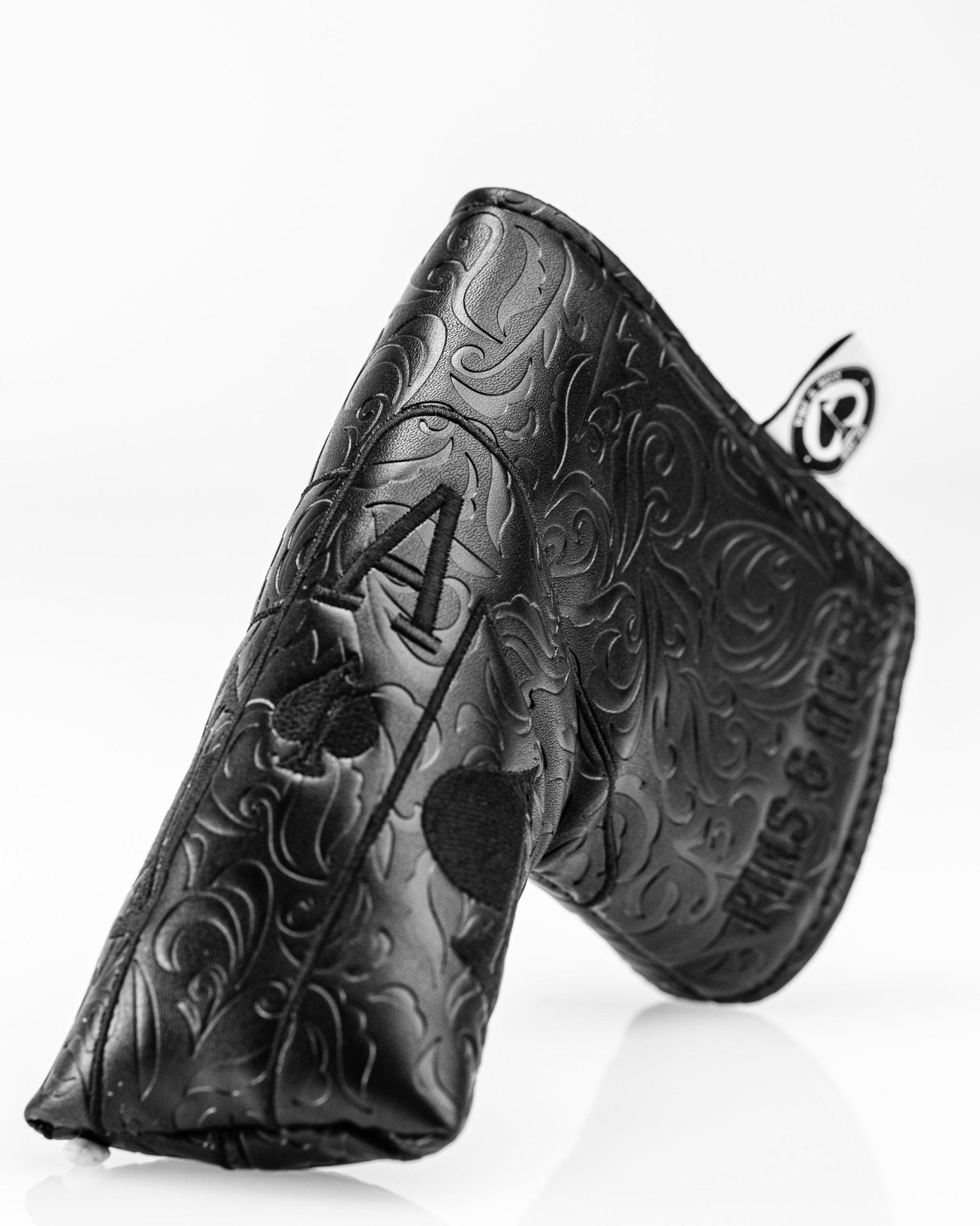 Blackout Ace of Spades - Blade Putter Cover - Black Girl Golf