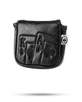 Blackout Ace of Spades - Mallet Putter Cover - Black Girl Golf