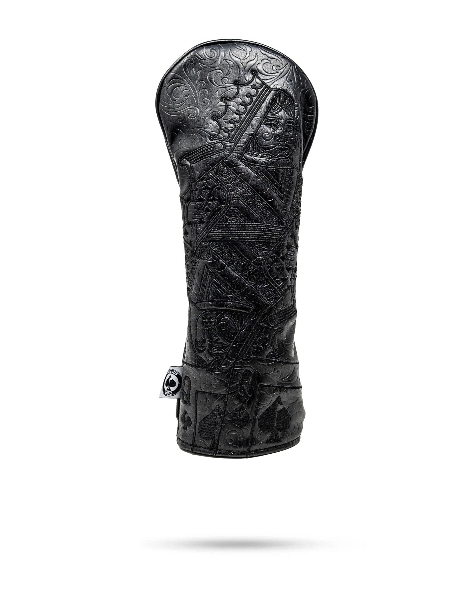 Blackout Queen of Spades - Fairway Cover - Black Girl Golf